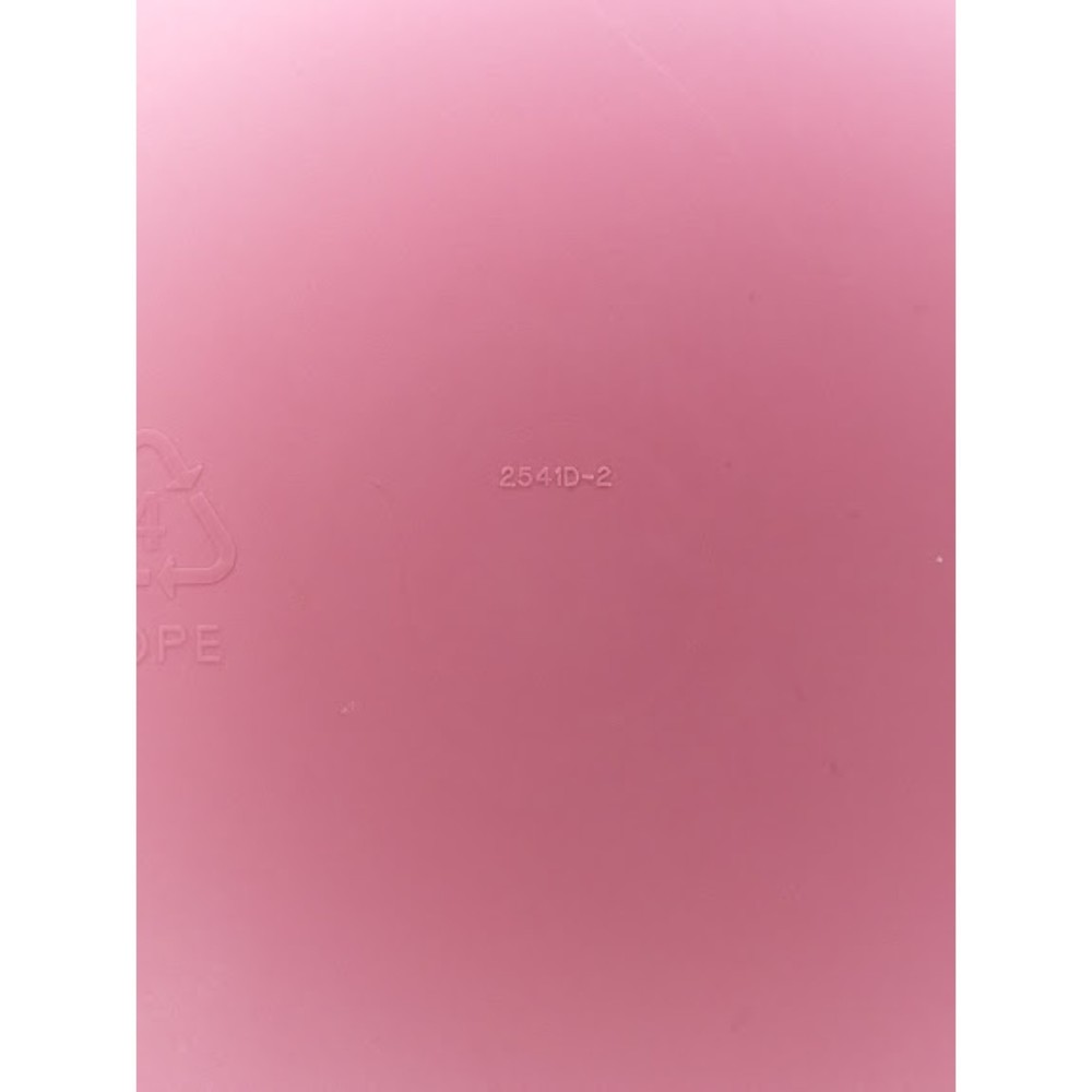 Tupperware Butterfly C Tab Replacement Lid Pink Vintage 6" Round 2541D-2 - Picture 6 of 6